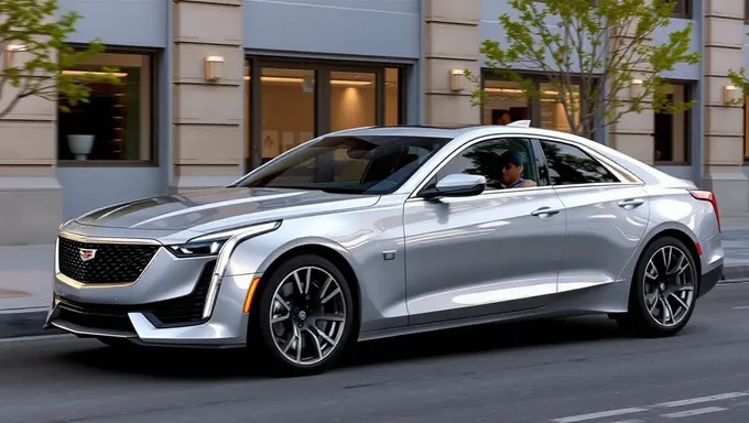 Se lanza el modelo de sedán eléctrico Cadillac 2025