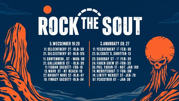 Se lanza la lista de actuaciones del Rock the South 2025 para los aficionados a la música