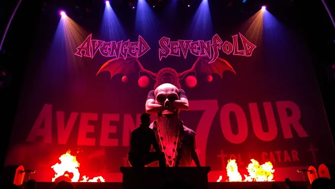 Se lanzan merchandising y paquetes VIP para el tour de Avenged Sevenfold en 2025