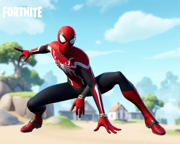 Se lanzó imagen de piel de Spiderman Fortnite PNG