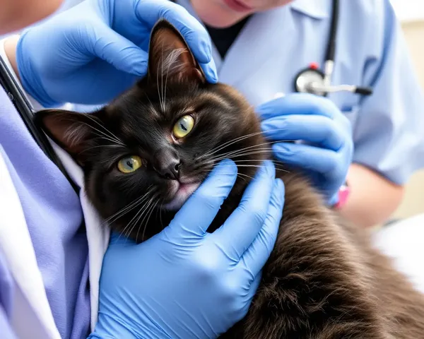 Se muestran fotos de curación de esterilización de gatos