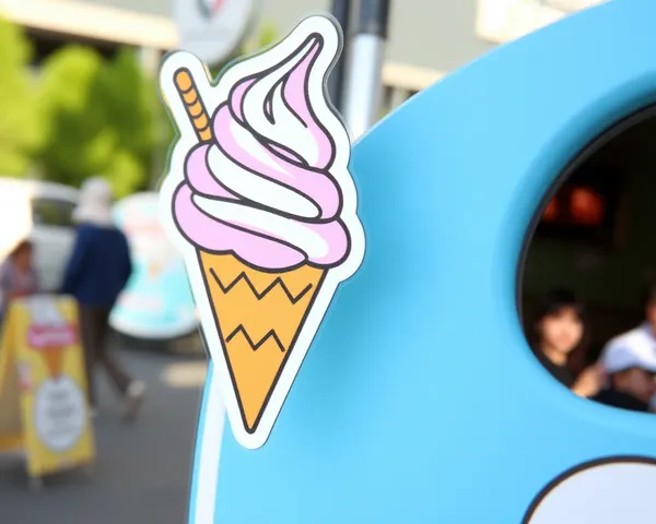 Se necesita una imagen de decal de helado en formato PNG