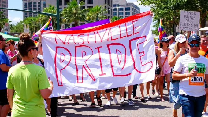 Se ofrecen oportunidades de voluntariado para el Festival de Nashville Pride 2025