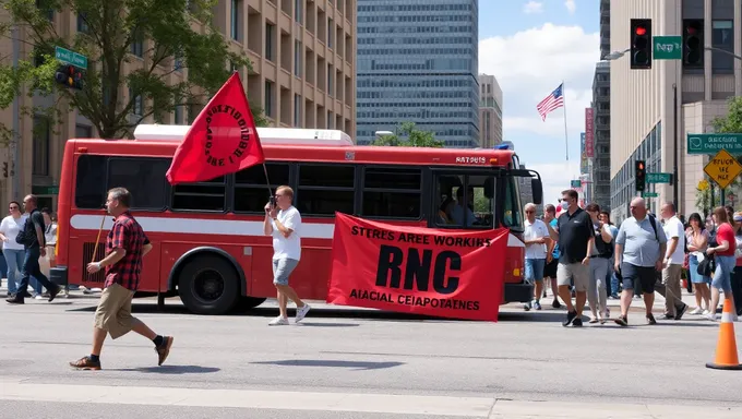 Se planea la ruta del autobús Antifa para el debate del RNC 2025