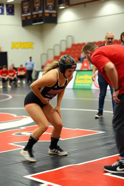 Se publica el calendario del torneo estatal de lucha libre femenina de Iowa