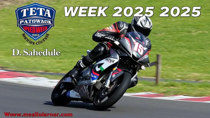 Se publicó en línea el calendario de Pa Speedweek 2025 hoy