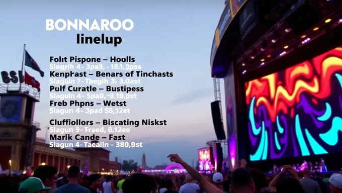 Se publicó la lista de participantes de Bonnaroo 2025