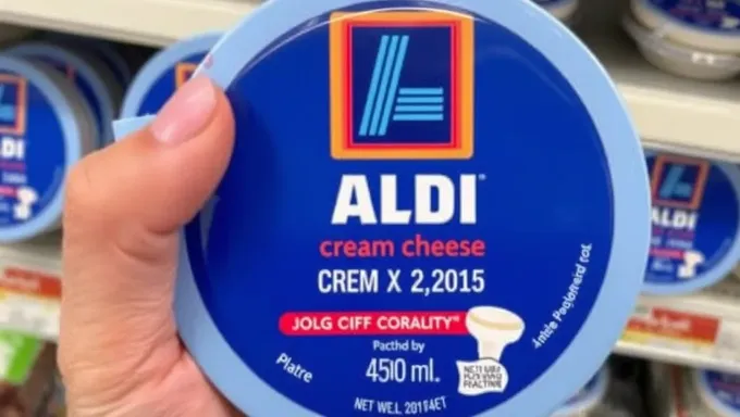 Se recuerda que los productos de queso crema de Aldi están sujetos a un recuerdo en 2025 por cuestiones de seguridad