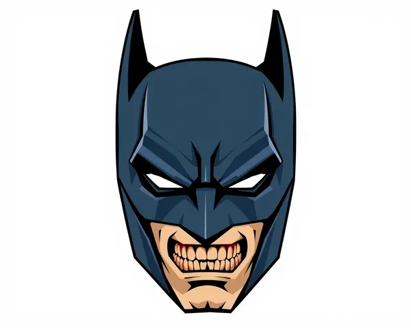 Se requiere diseño gráfico de máscara de Batman PNG