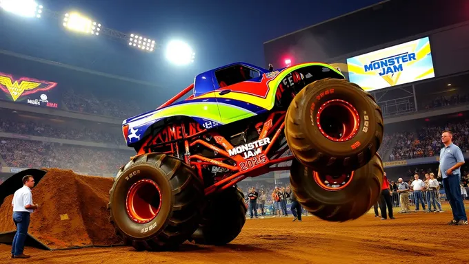 Se revela el diseño de la pista de Monster Jam Houston 2025