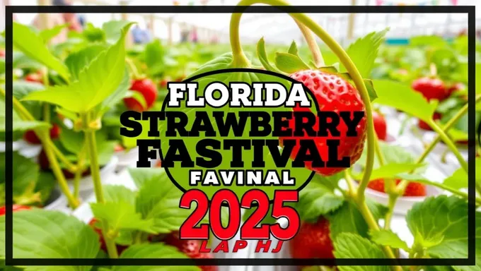 Se revela la lista de entretenimiento del Festival de Fresas de Florida 2025