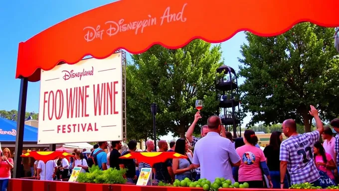 Se revelan los puntos destacados del Festival de Comida y Vino de Disneyland 2025