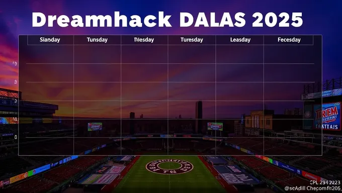 Se revelaron detalles del horario de Dreamhack Dallas 2025