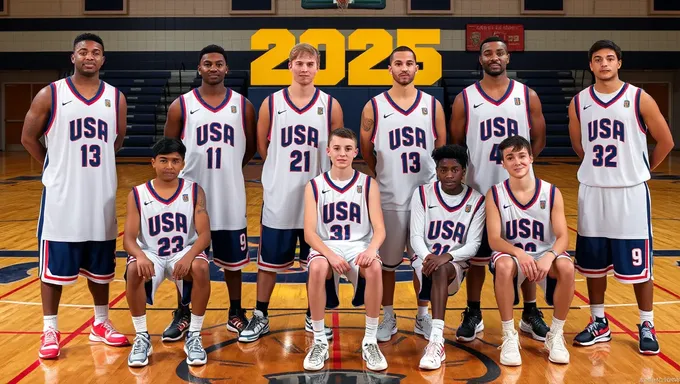 Se selecciona el roster de USA Basketball para el equipo de Estados Unidos en 2025