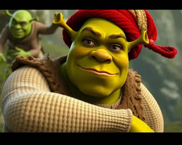 Se utilizó archivo PNG de imagen de Shrek para el diseño de icono