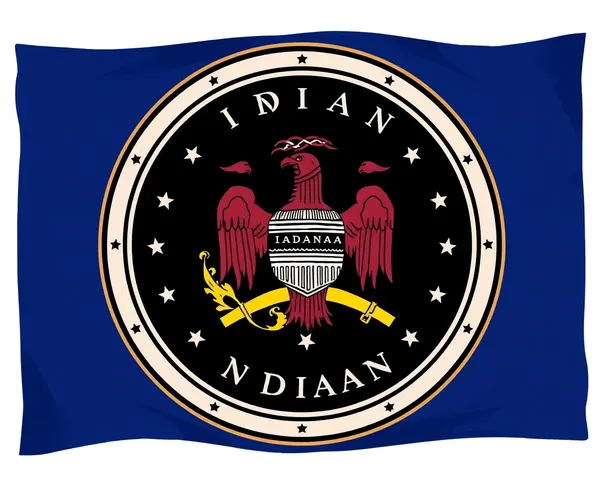 Sello del Estado de Indiana PNG Oficial de Indiana