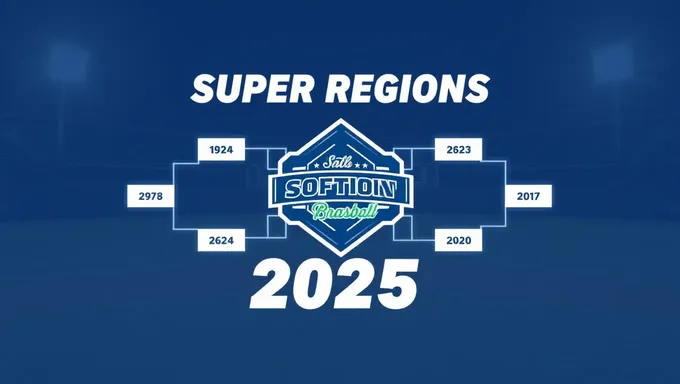 Sembrado de Softbol Regional Super 2025 desvelado