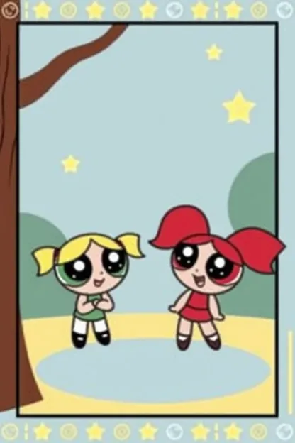 Serie de Cartoon de Gif de Chicas Powerpuff de 1998