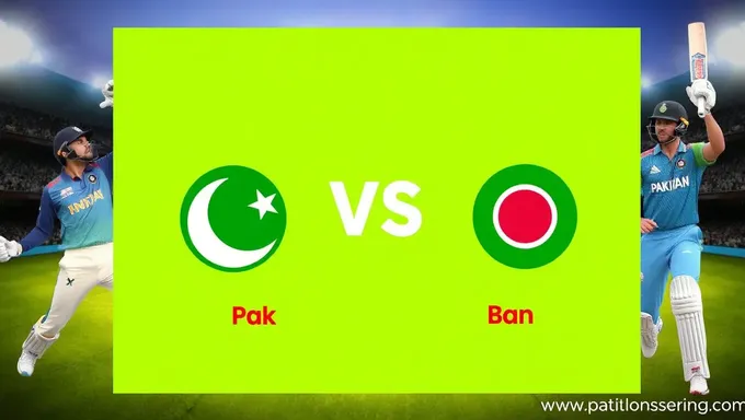 Serie de Pruebas Pak vs Ban 2025 Horario de Partidos