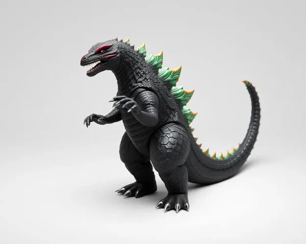 Servicio de edición de imagen PNG de juguete de Godzilla Shin