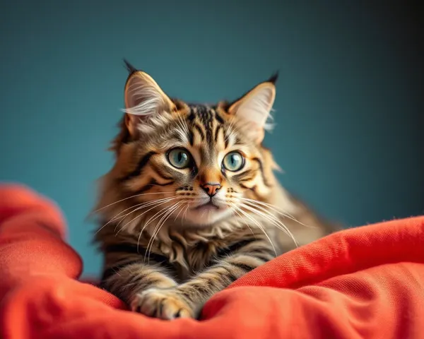 Sesión de fotos de gato en luz natural