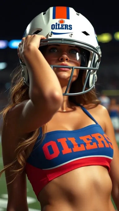 Señorita Oilers Boob: Encuentro sorprendente de Señorita Oilers Boob