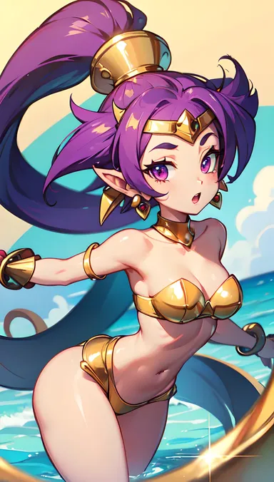 Shantae R34: El R34 de Heroína de Media Genie