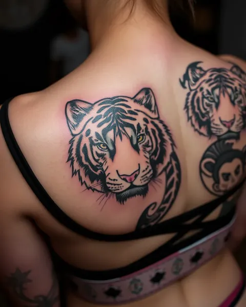 Significado cultural del tatuaje de tigre explicado