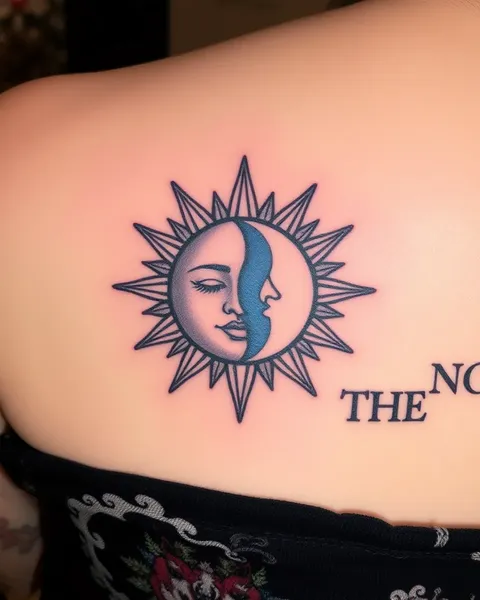 Significado cultural del tatuaje del sol y la luna