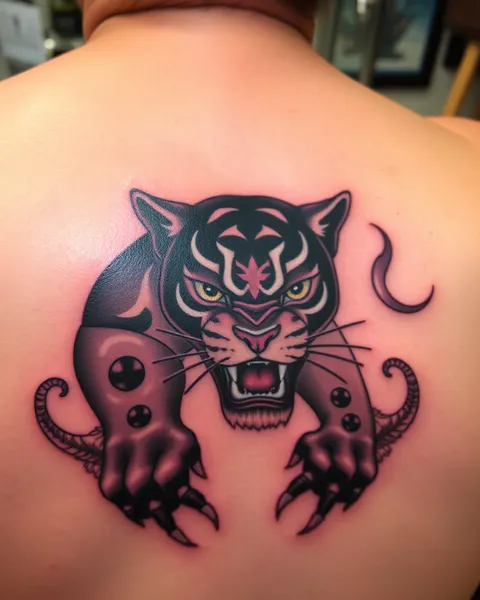 Significado de Tatuaje de Panther: Simbolizando Valor y Audacia