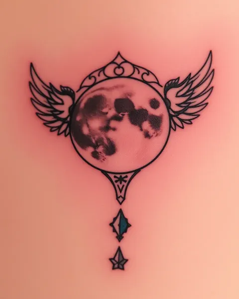 Significado de Tatuaje del Ciclo Lunar