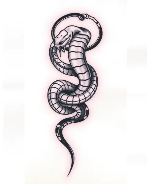 Significado de tatuaje de serpiente: transformación y curación