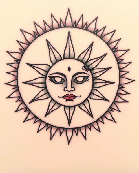 Significado de tatuajes del sol y la luna