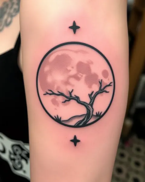 Significado del Fase Lunar en el Tatuaje