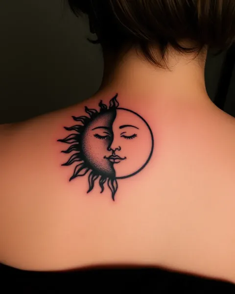 Significado del Sol y la Luna en el Tatuaje