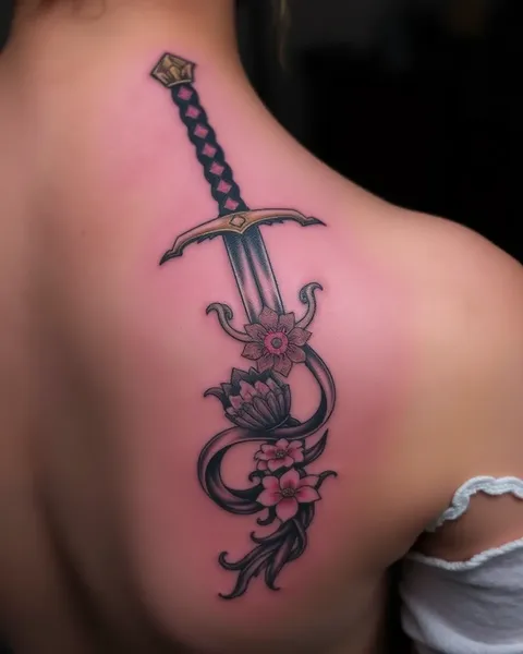 Significado del Tatuaje de Espada: Simbolizando Honor y Integridad