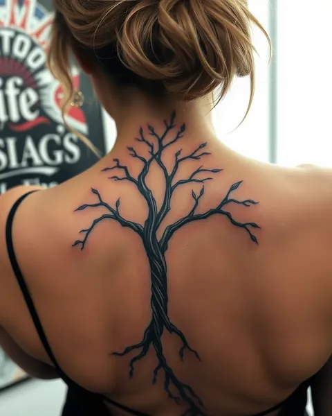 Significado del Tatuaje del Árbol de la Vida: Representación de Familia y Herencia