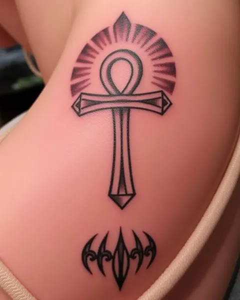 Significado del tatuaje de ankh: símbolo de protección y buena suerte