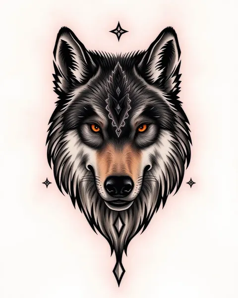 Significado del tatuaje de lobo: simbolismo de fuerza, valor y resistencia