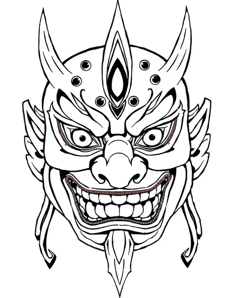 Significado del tatuaje de máscara hannya y su conexión con la cultura japonesa