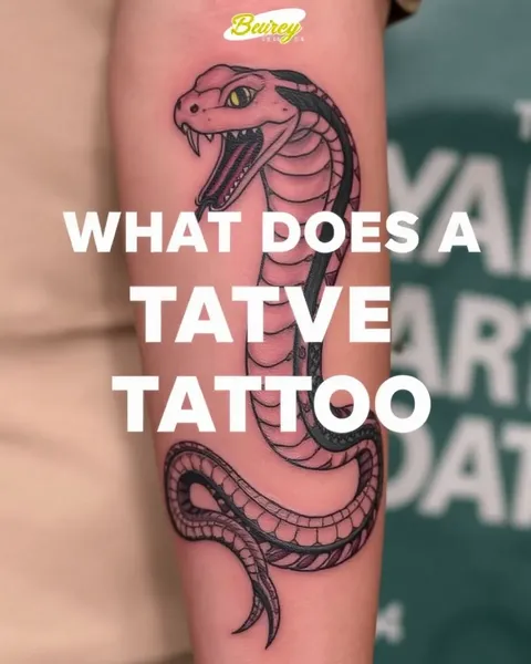 Significado del tatuaje de serpiente: engaño, transformación y renovación