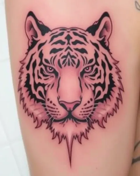 Significado del tatuaje de tigre: protección y buena suerte simbólica