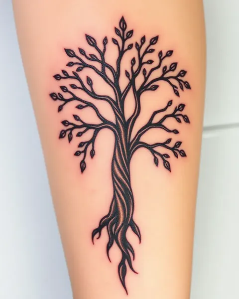 Significado del tatuaje del Árbol de la Vida: un símbolo de fuerza y resistencia