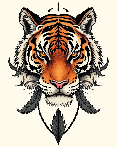 Significado del tatuaje: inspiración y simbolismo del diseño del tigre