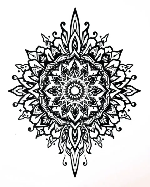 Significado y Inspiración de Diseño de Tatuaje Mandala para Ti