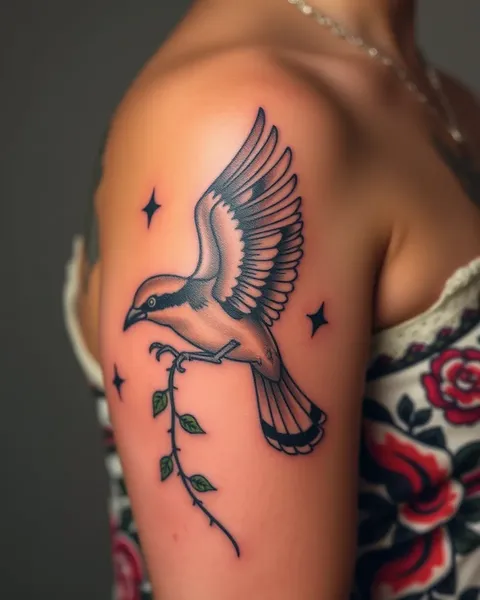 Significado y significación espiritual del tatuaje de pájaro