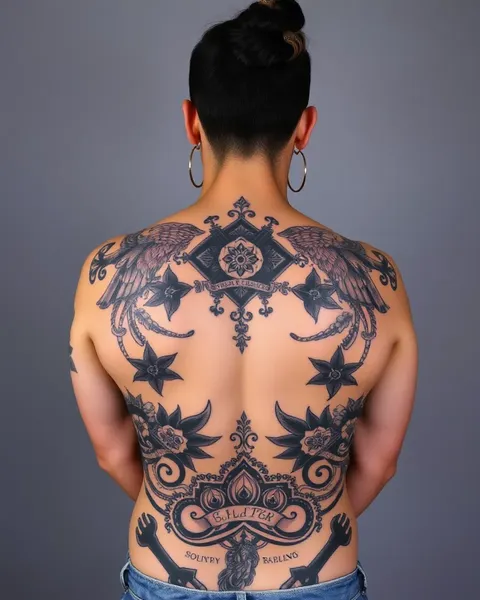 Significado y simbolismo de tatuajes de espalda completa explicados