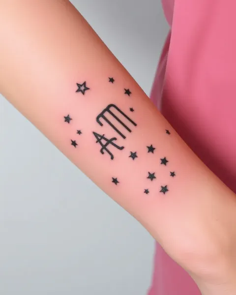 Significado y simbolismo del tatuaje de constelación de Virgo