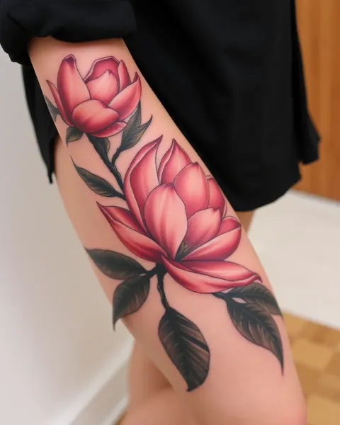 Simbolismo de Tatuaje de Magnolia y su Significado