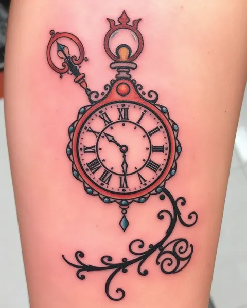 Simbolismo del tatuaje de reloj y su significado profundo explicado